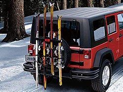 How to: Carry skis or snowboards on a Jeep Wrangler. | Jeep wrangler ...