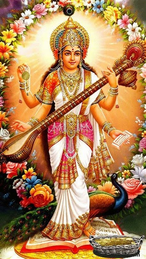 Mata Saraswati Devi Saraswati Devi Saraswati Goddess Indian Goddess ...