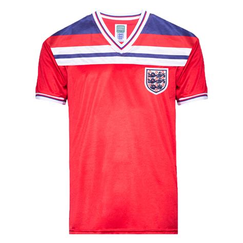 England 1982 World Cup Finals Away shirt | England Retro Jersey | Score ...