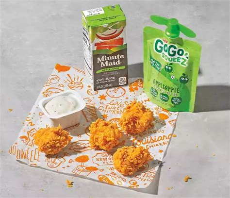 Popeyes Introduces New Kids Meal With All-New Chicken Nuggets - The Fast Food Post