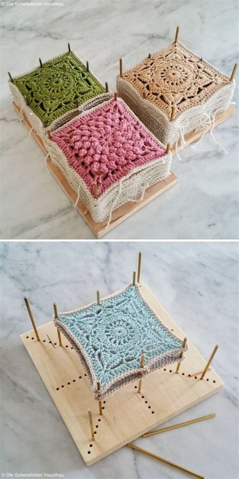 Crochet Blocking - How to / Methods / Ideas | Crochetpedia