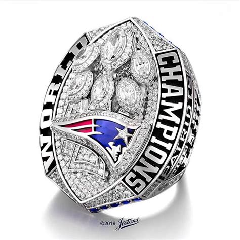 SUPER BOWL 53 RING!!! 💍 #NEvsLAR | Super bowl rings, Nfl new england ...