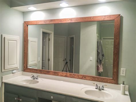 Easy DIY Mirror Frame - MAXIPX