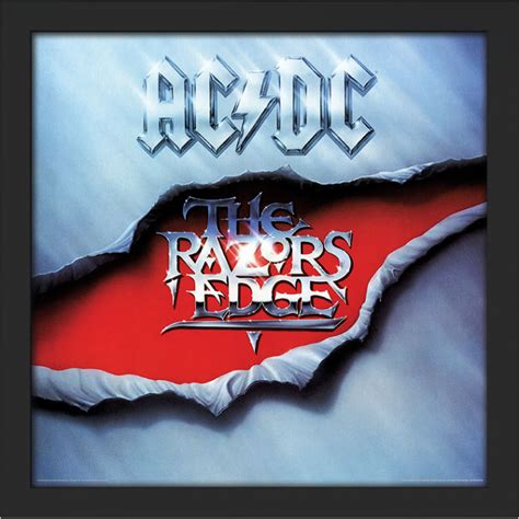 AC/DC (The Razors Edge) Album Cover Framed Print | The Art Group