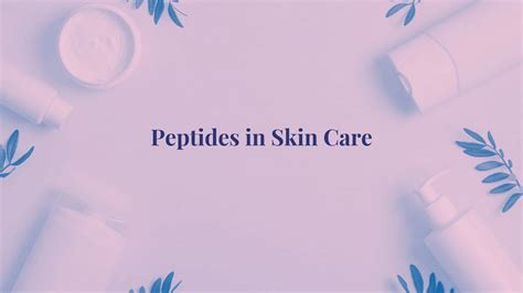 What do Peptides do in Skin Care products? – Skin Type Solutions