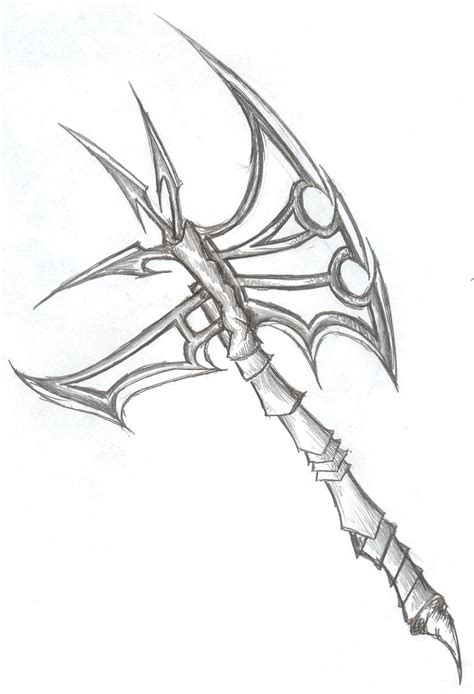 Viking Axe Drawing at GetDrawings | Free download