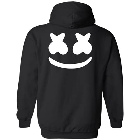 Marshmello Merch Marshmello Smile Hoodie - Tiotee