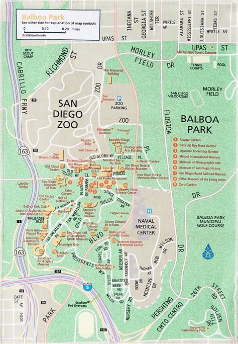 Balboa Park San Diego Map - Living Room Design 2020