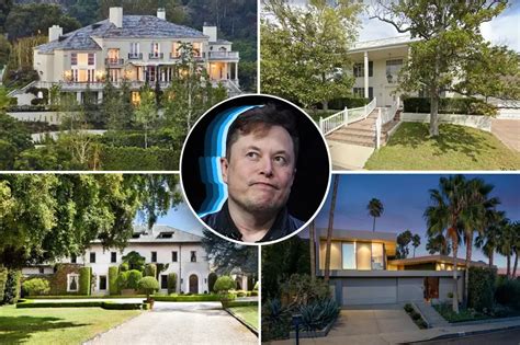 An Inside Look at All the Houses Elon Musk Owned