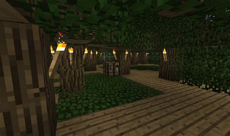 my minecraft tree house interior of building by snikzzz on DeviantArt