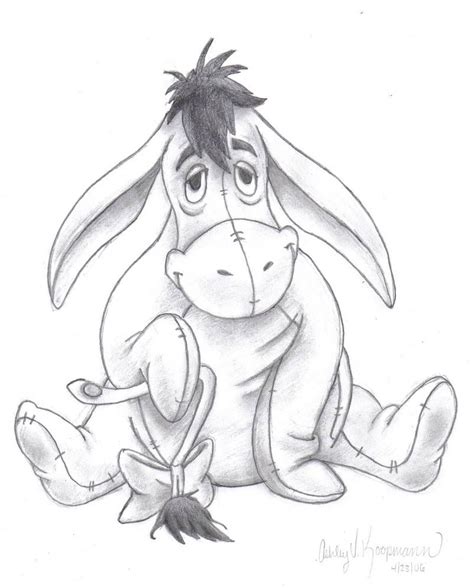 Eeyore by Erwyingel | Disney drawings sketches, Disney character ...