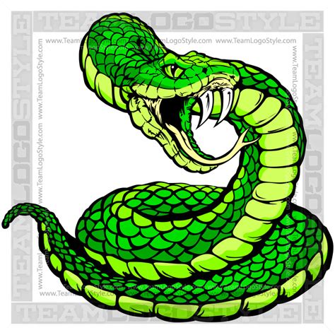 Viper Vector Art - Vector Clipart snake, viper