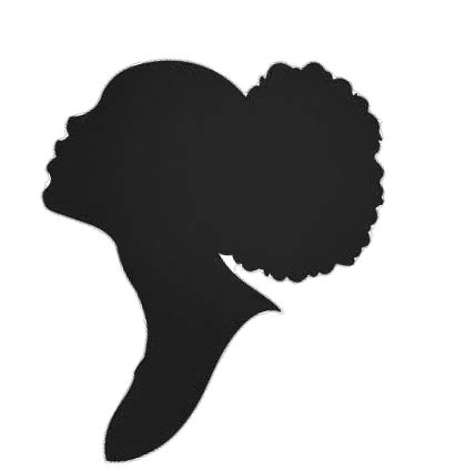 Head in profile of african woman on white background – Artofit