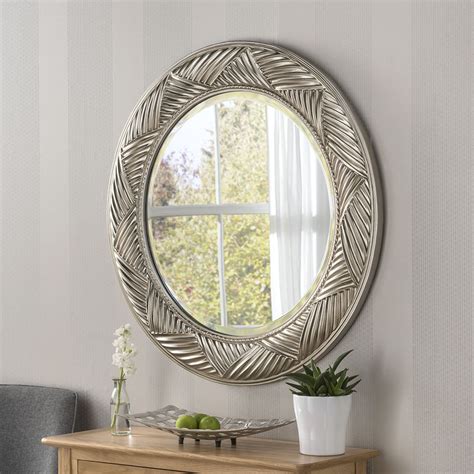 Kinsley Round Mirror | Contemporary Mirrors | Amor Decor