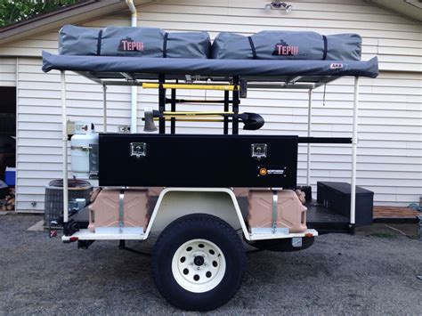 Off Road Trailer with room for Dirt Bikes or an ATV. | Utility trailer camper, Off road trailer ...