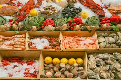 Seafood display stock photo. Image of crabs, caught, class - 6347998