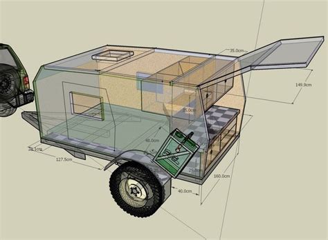 Diy Camper Trailer Kitchen Designs Bedbcebc Diy Camper Camp Trailers ...