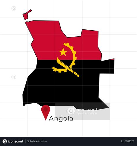 Angola Flag Map Animation - Free Download Maps And Navigation ...