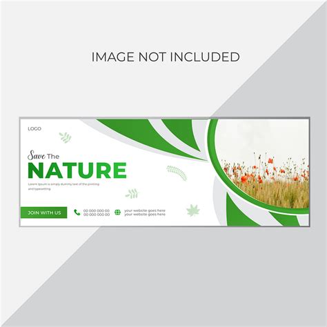 Facebook Cover Banner Design For Nature. by Mahfuz Nadim on Dribbble