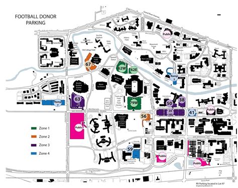 Msu Campus Map Parking Lot