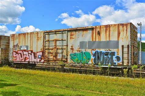 Tom The Backroads Traveller: Old Boxcar Art. | Train graffiti, Box car, Art