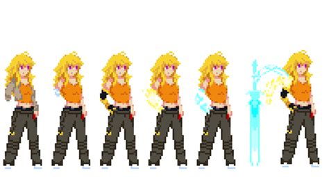 Custom: RWBY - Volume 4 Yang (+Arm Variants) by Reiforce on DeviantArt