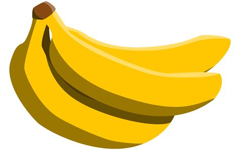 Clipart banana yellow food, Clipart banana yellow food Transparent FREE ...