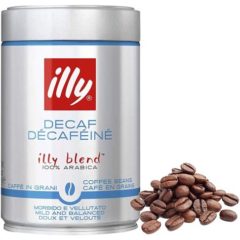 illy Whole Bean Decaf | illy Caffe Espresso | Decaf Arabica Coffee