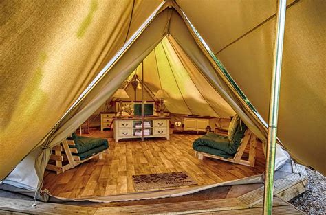 Bell Tent Glamping in Norfolk | Deer's Glade