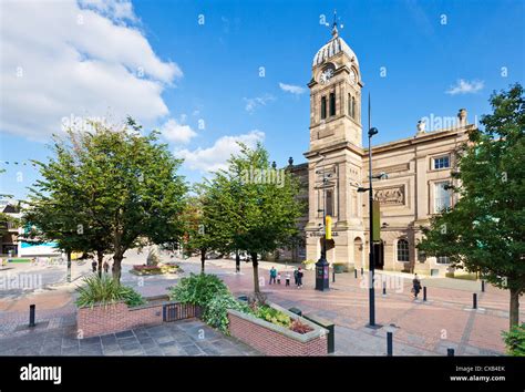 Derby Guildhall theatre Derby city centre Derbyshire England UK GB EU Europe Stock Photo - Alamy