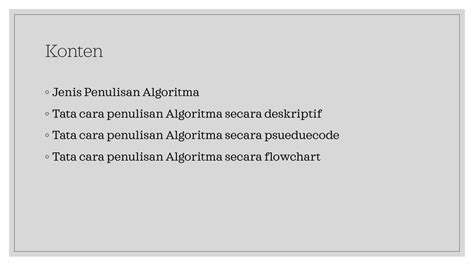 SOLUTION: Notasi penulisan algoritma - Studypool