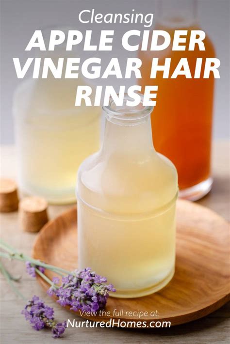 DIY Apple Cider Vinegar Hair Rinse for Seriously Happy (And Clean) Hair - Nurtured Homes