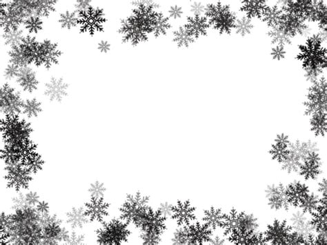 Snowflake Border PNGs for Free Download