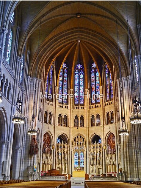 "Riverside church, New York, interior" by Margaret Hyde | Redbubble