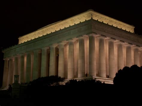 Via My Viewfinder: Lincoln Memorial at Night