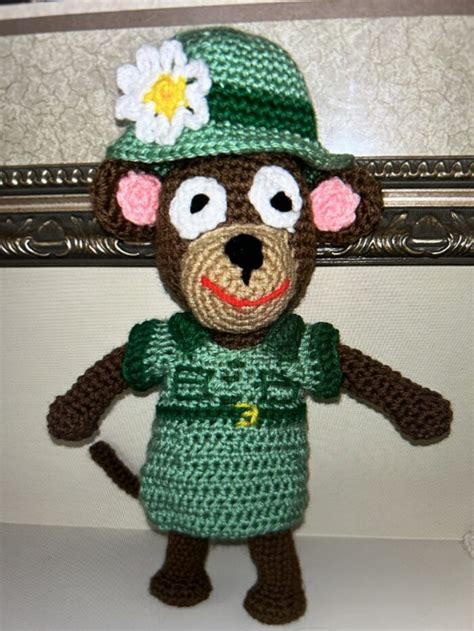 MONKEY - JANE MONKEY (BABY EINSTEIN) - Nana's Crochet Shoppe