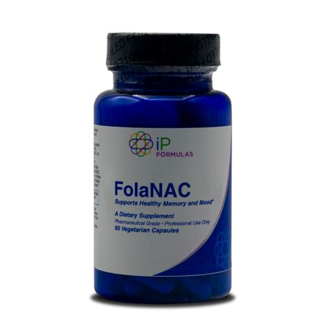 FolaNAC Pack 5 MTHF-B12- NAC Compare to Cerefolin NAC