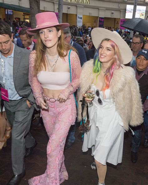 BELLA and DANI THORNE at Pegasus World Cup Invitational at Hallandale ...