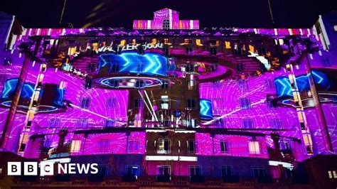 Leeds Light Night: City lit up in 'playful' light spectacle