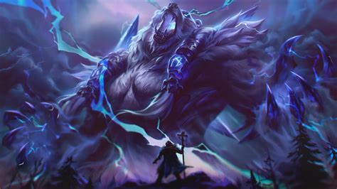 The Relentless Storm Volibear League Of Legends Live Wallpaper - MoeWalls