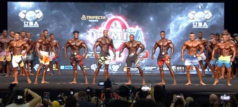 2022 Olympia Men’s Physique Prejudging Report & Analysis