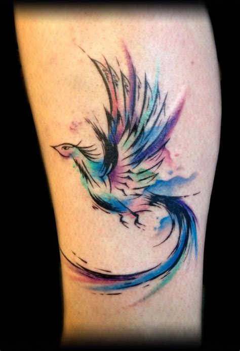 Watercolor tattoo - phoenix watercolor - Google Search... - TattooViral ...