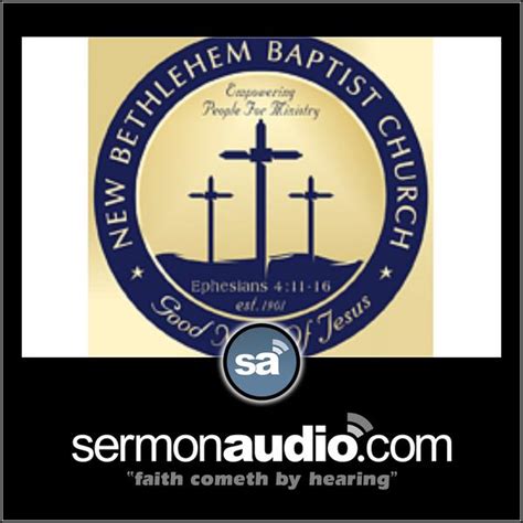 All Sermons | New Bethlehem Baptist Church