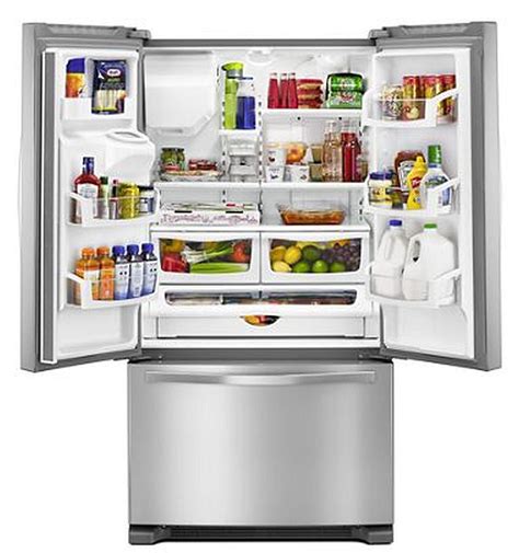 Whirlpool® WRF555SDFZ 25 Cu. Ft. Stainless Steel French Door Refrigerator at Sutherlands