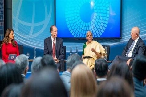 Nirmala Sitharaman, World Bank chief discuss empowering women leaders - Dynamite News