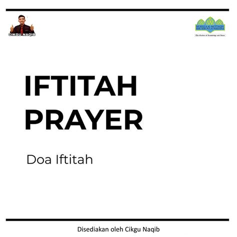 MAKSUD DALAM SOLAT: Doa Iftitah (Iftitah prayer) MEANING IN SOLAT | PDF | Free Download