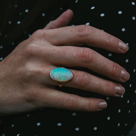 Australian Opal Ring – Moira Patience Fine Jewellery