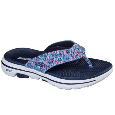 Skechers Go Walk 5 Destined Womens Toe Post Sandals - Women from Charles Clinkard UK