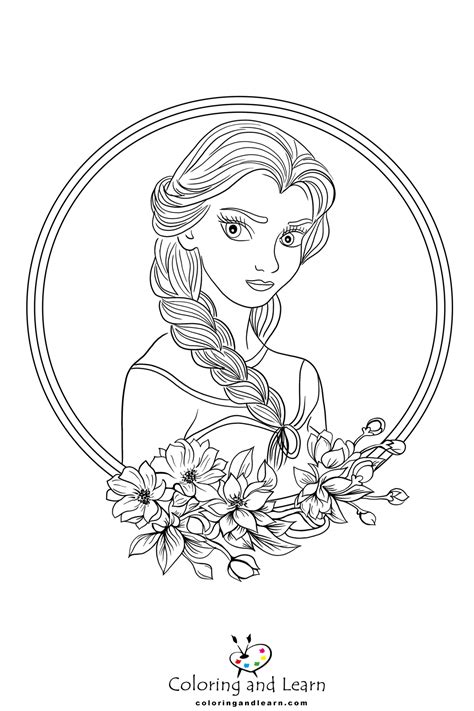 Elsa Coloring Pages (2023) - Coloring and Learn