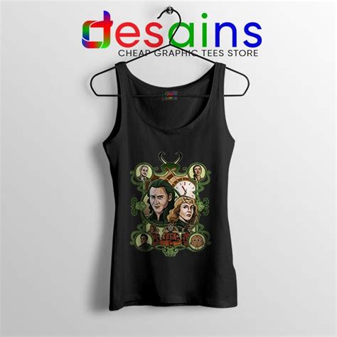 Loki Time Keepers Comics Tank Top Marvel Series | Desains.com | Comic tank top, Tank tops, Tank